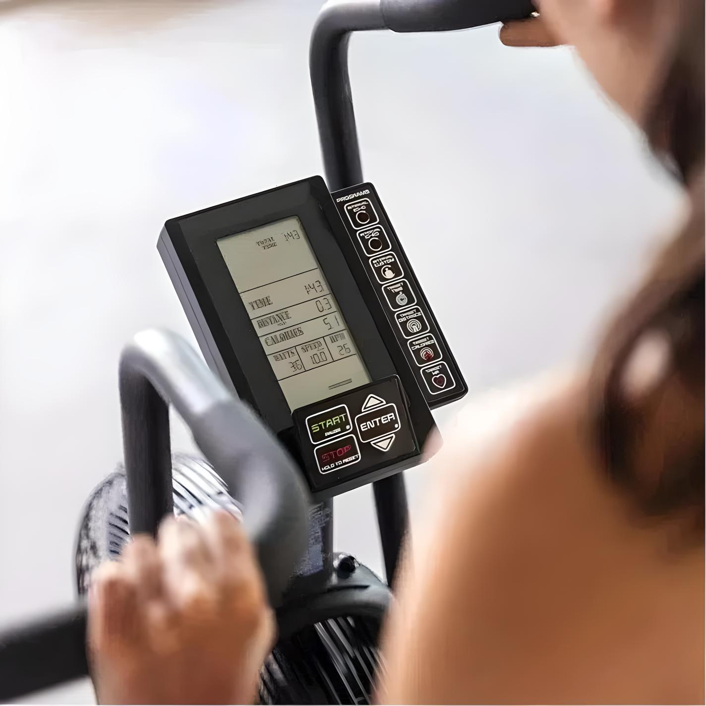 Assault Bike mit LCD-Monitor